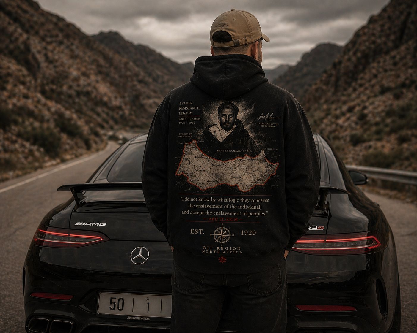 Hoodie back graphic